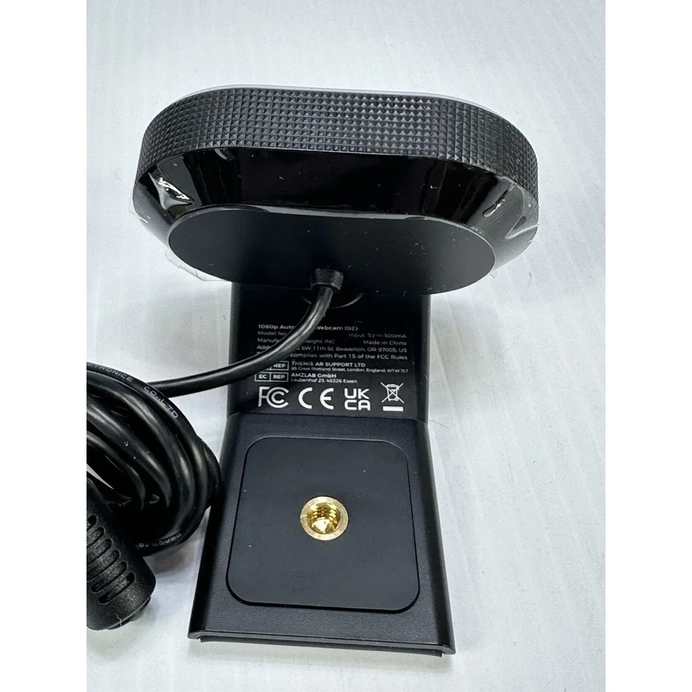 NexiGo‎ N930E Webcam Autofocus Camera 1080P for PC Ring Light Privacy Cover Mic